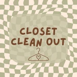 SALE ON MY WHOLE CLOSET